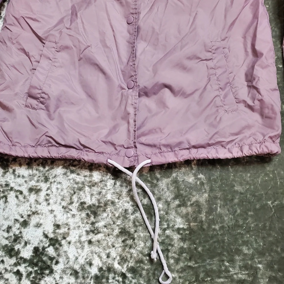 Vans Purple Snap Button Windbreaker Jacket - Picture 4 of 8